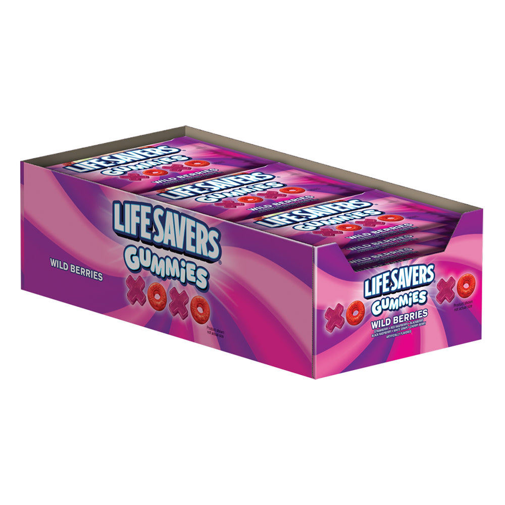 Wholesale Life Savers Wild Berries Xoxo Gummies 2 Oz Bag- Bulk