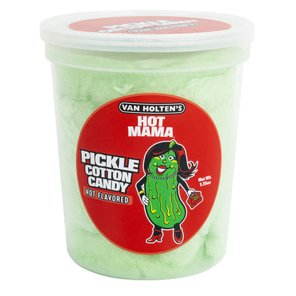 Wholesale Van Holten’S Hot Mama Hot Pickle Cotton Candy 1.75 Tub- Bulk