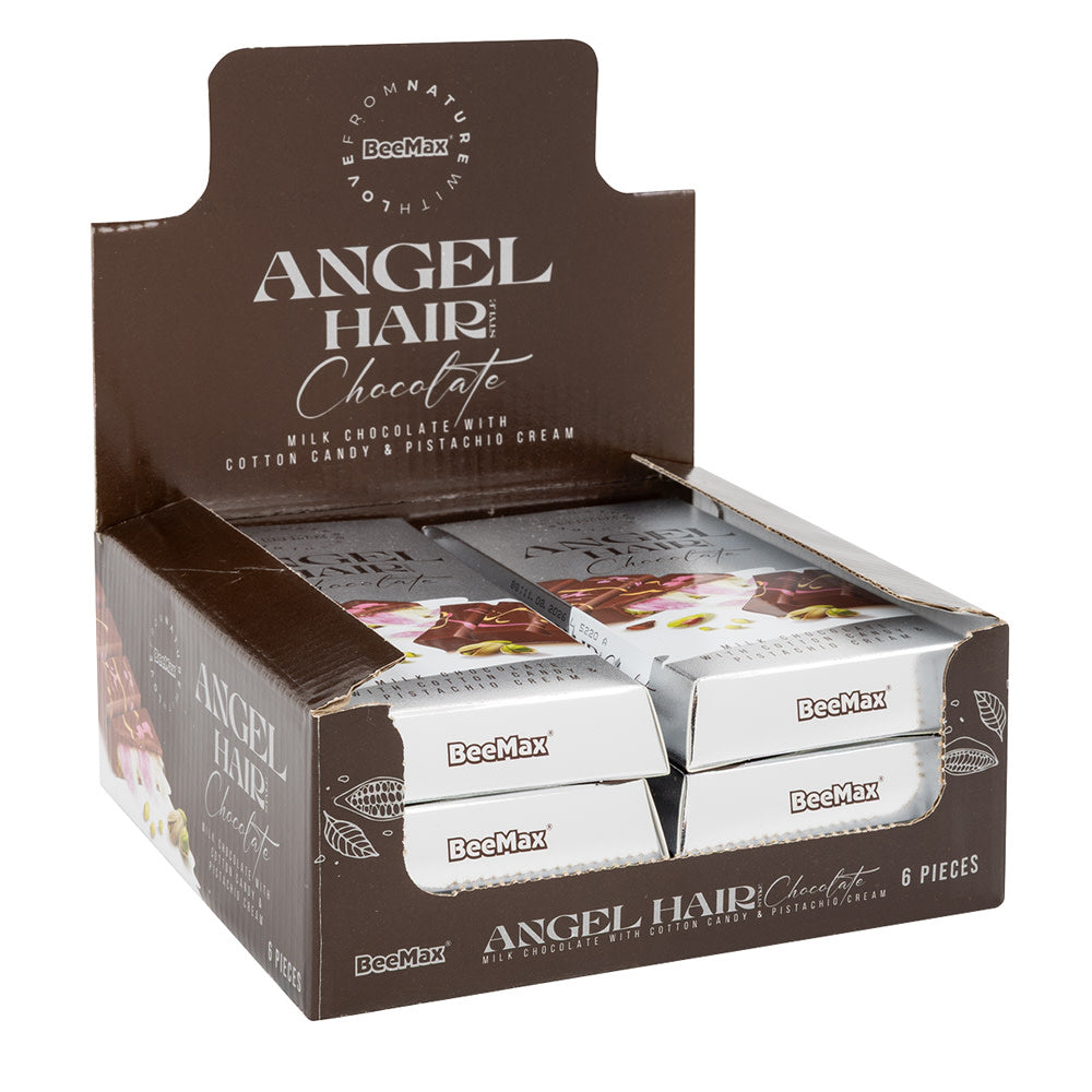 Wholesale Beemax Angel Hair Milk Chocolate Bar 6 Oz- Bulk