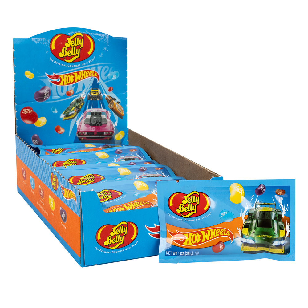 Wholesale Jelly Belly Hot Wheels Assorted 1 Oz Bags- Bulk