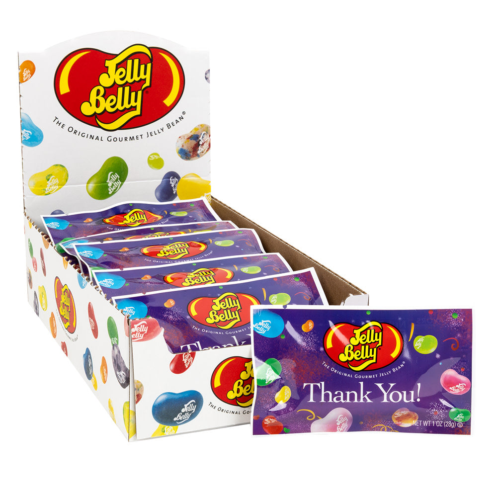 Wholesale Jelly Belly Thank You Assorted 1 Oz Bags- Bulk