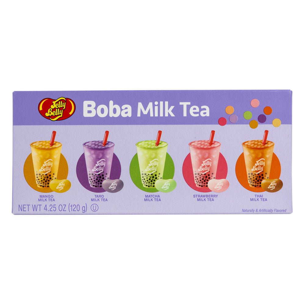 Wholesale Jelly Belly Boba Milk Tea Mix 4.25 Oz Gift Box- Bulk