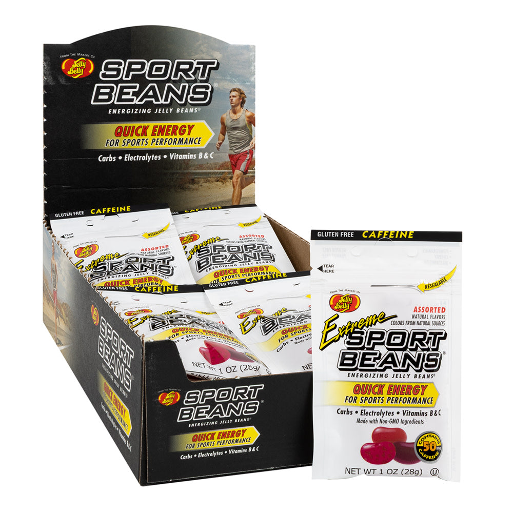 Wholesale Jelly Belly Sport Beans Extreme Assorted 1 Oz Bags- Bulk
