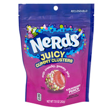 Wholesale Nerds Strawberry Punch Juicy Gummy Clusters 7.15 Oz Pouch- Bulk