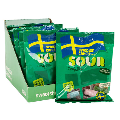 Wholesale Swedishcandy.Com Sour Candy Mix 3.5 Oz Peg Bag- Bulk