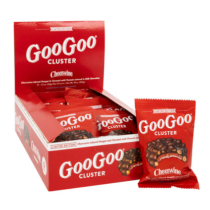Wholesale Cheerwine Goo Goo Cluster 1.5 Oz- Bulk