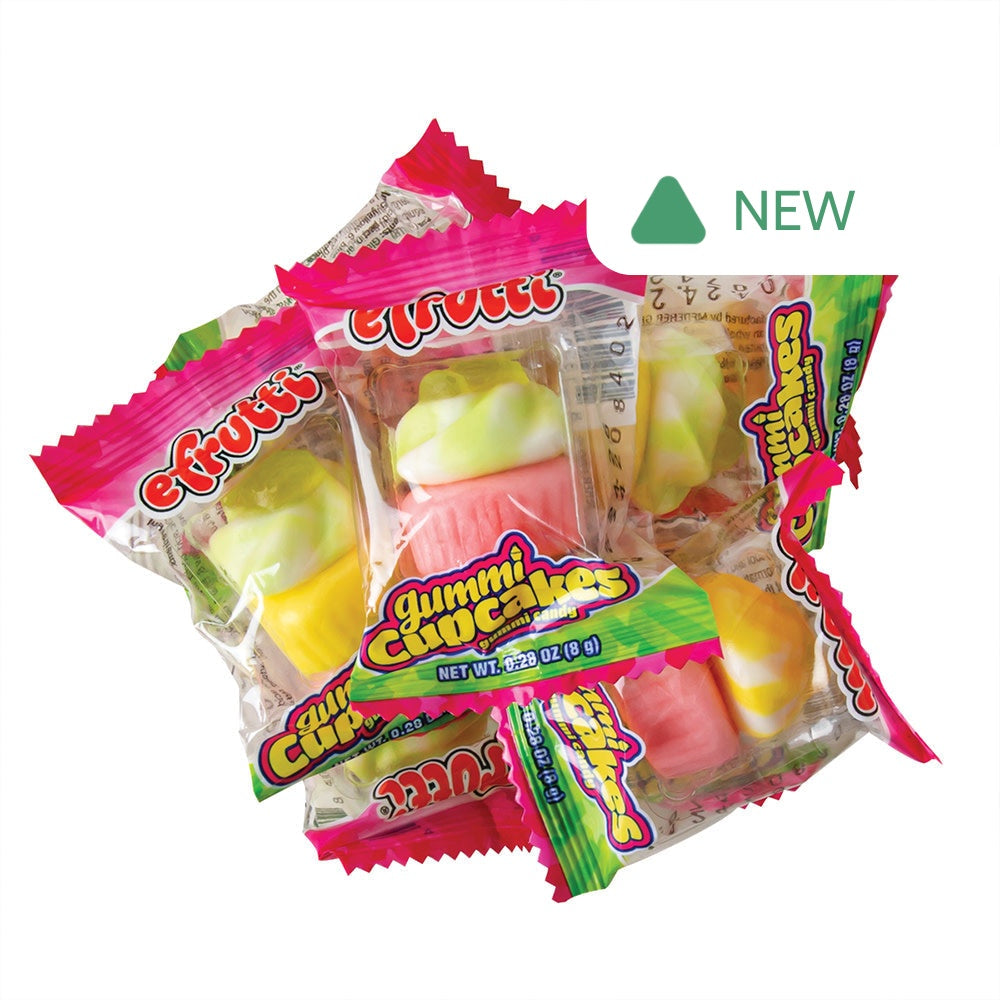 Wholesale Efrutti Gummi Cupcakes 0.28 Oz- Bulk