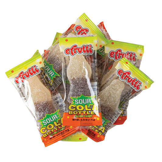 Wholesale Efrutti Sour Cola Bottles 0.32 Oz- Bulk