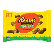 Reese'S Peanut Butter Mini Eggs Unwrapped 2.2 Oz King Size Bag