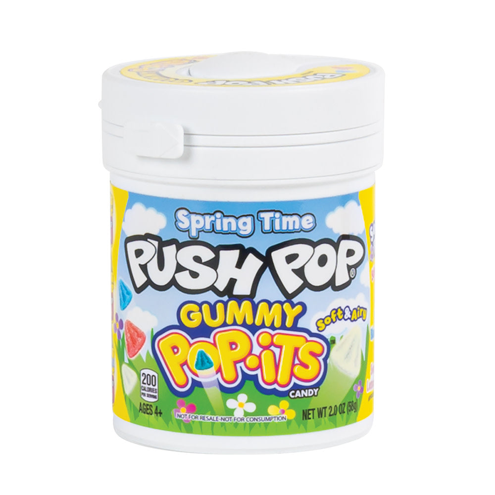 Wholesale Push Pop Spring Time Gummy Pop-Its 2 Oz- Bulk