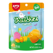 Wholesale Peelerz Gummy Carrots 4.5 Oz Bag- Bulk
