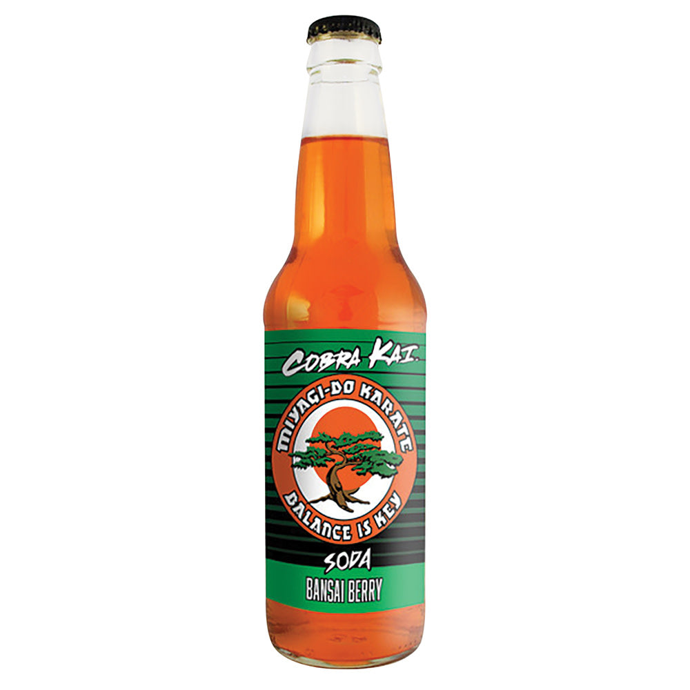Wholesale Cobra Kai Bansai Berry Soda 12 Oz Bottle- Bulk