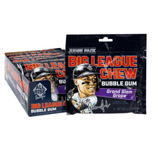 Big League Chew Grand Slam Grape Bubble Gum Judge Pack 2.12 Oz Pouch