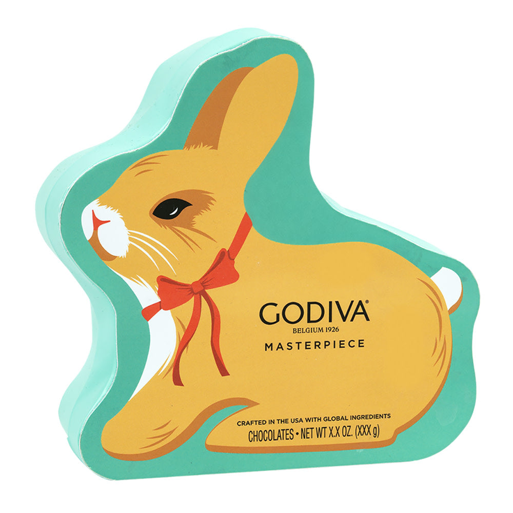 Wholesale Godiva Masterpiece Bunny 5.1 Oz Tin- Bulk