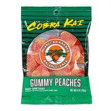 Wholesale Cobra Kai Gummy Peaches 4 Oz Peg Bag- Bulk