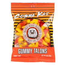 Wholesale Cobra Kai Gummy Talons 4 Oz Peg Bag- Bulk