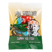 Wholesale Cobra Kai Mr Miyagi Gummy Koi Fish 4 Oz Peg Bag- Bulk
