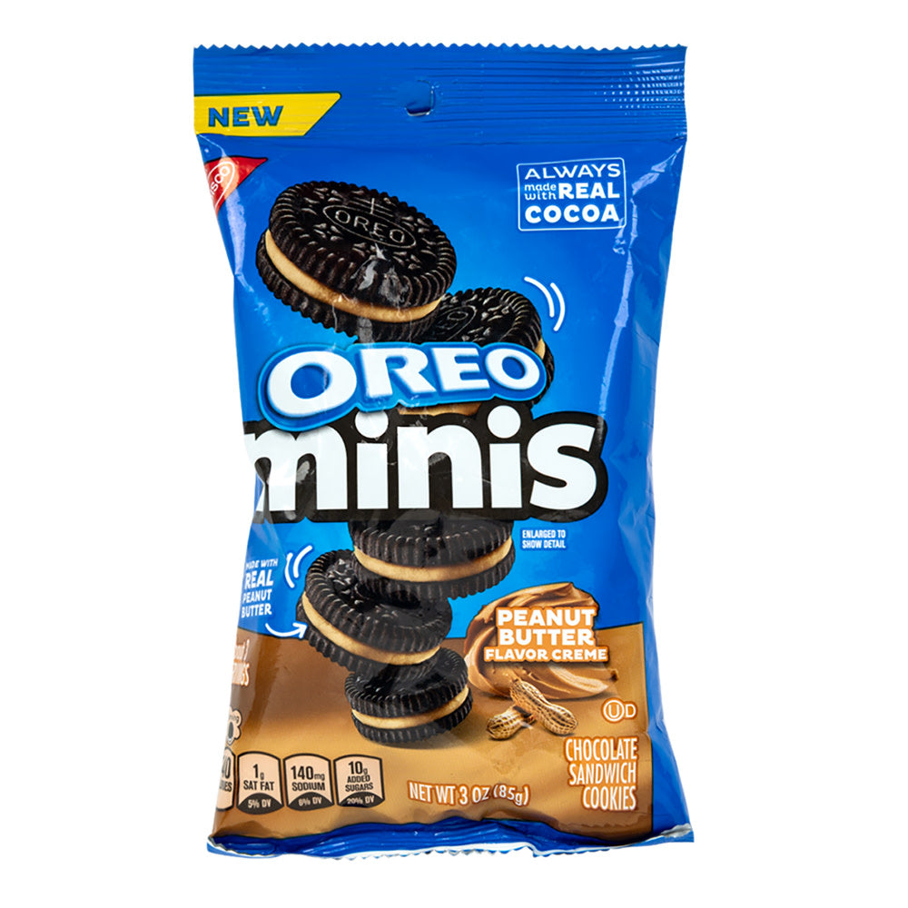 Wholesale Oreo Peanut Butter Minis 3 Oz Peg Bag- Bulk