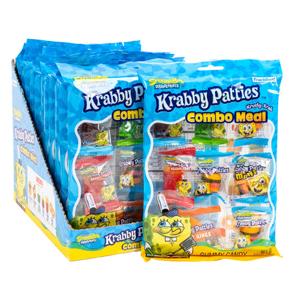 Wholesale Spongebob Krabby Patties Combo Meal 2.6 Oz Peg Bag- Bulk