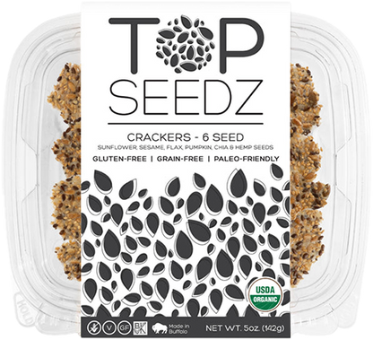 Wholesale Top Seedz 6-Seed Crackers- Bulk