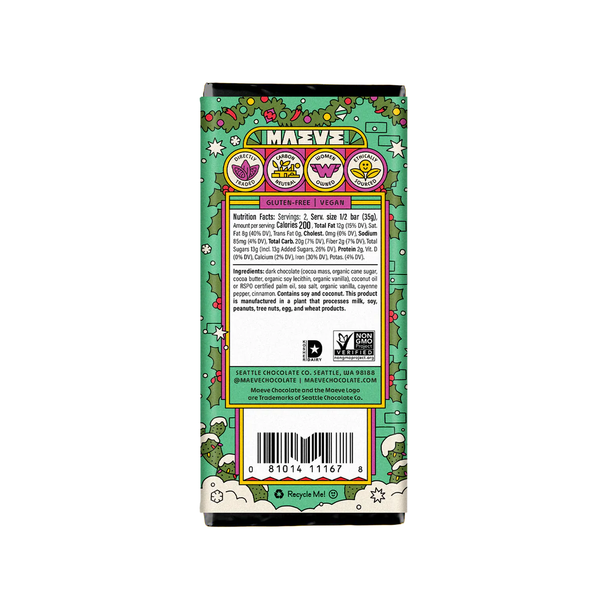 Wholesale Maeve Mexican Hot Choc Truff Bar- Bulk