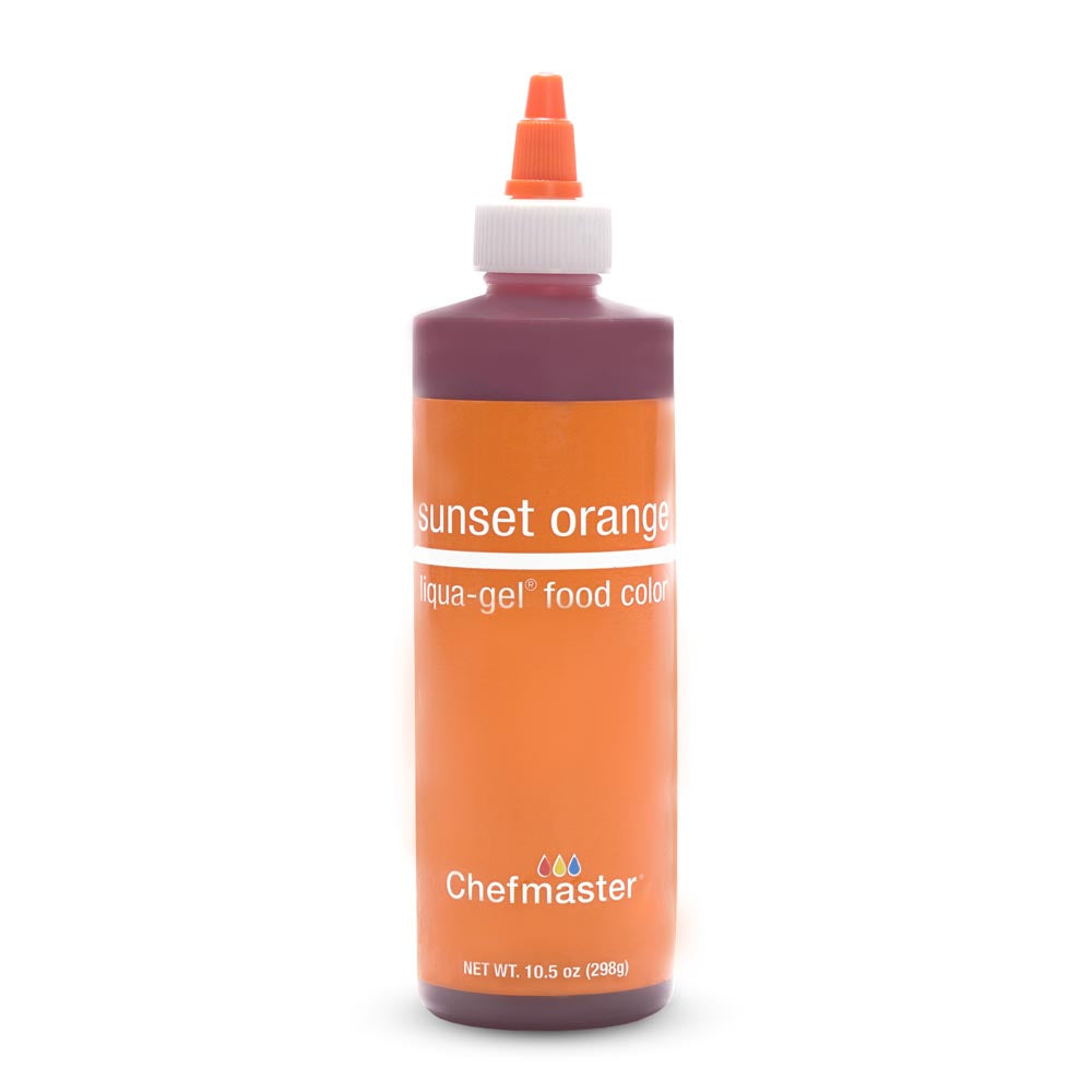 Wholesale Chefmaster Liqua Gel - Orange Sunset 10.5oz- Bulk