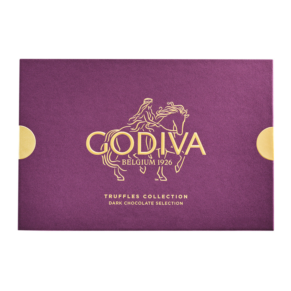 Wholesale Godiva Signature Truffles Collection Dark Chocolate Assortment 15 Piece 6.8 Oz Box- Bulk