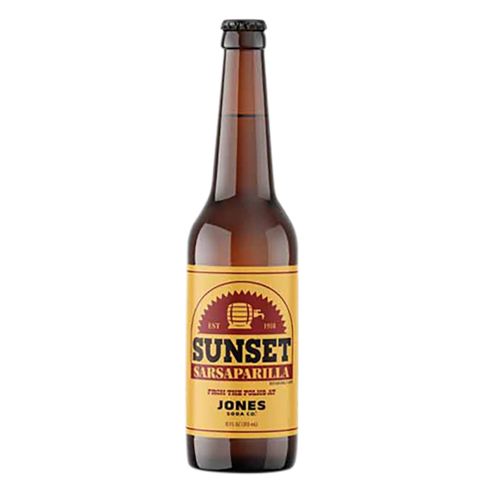 Wholesale Jones Nuka Sunset Sarsaparilla 12 Oz Bottle- Bulk