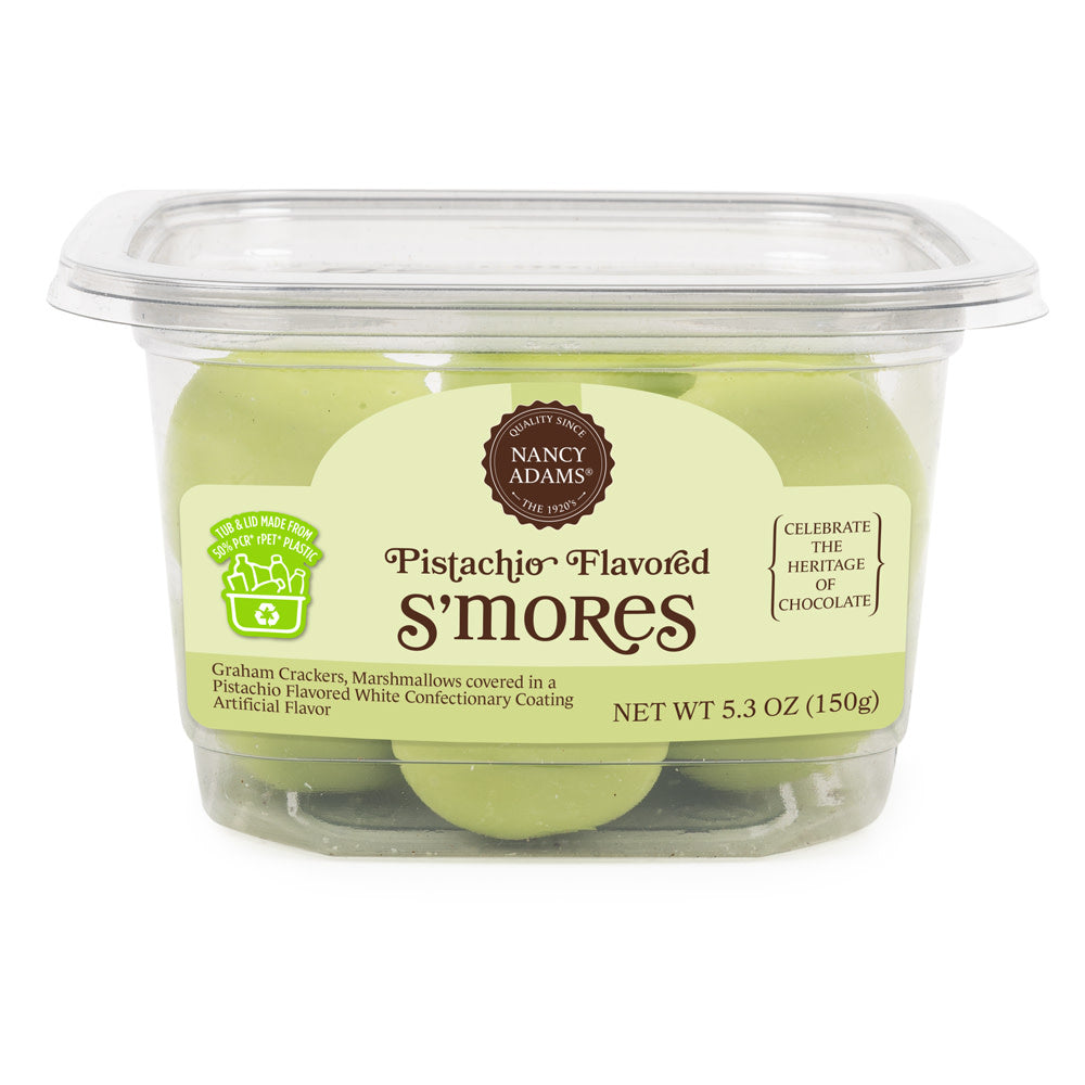 Wholesale Nancy Adams Pistachio S’Mores 5.3 Oz Tub- Bulk