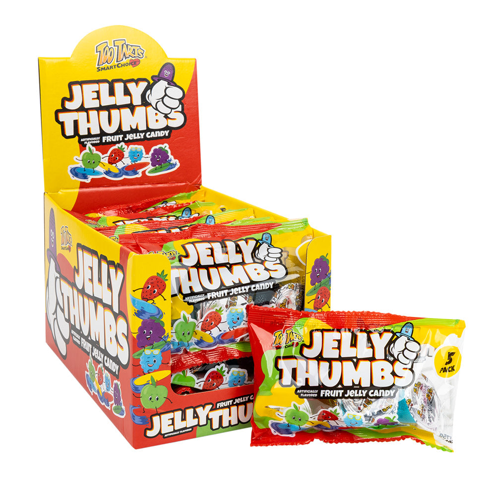 Wholesale Too Tarts Jelly Thumbs 2.6 Oz Bag- Bulk