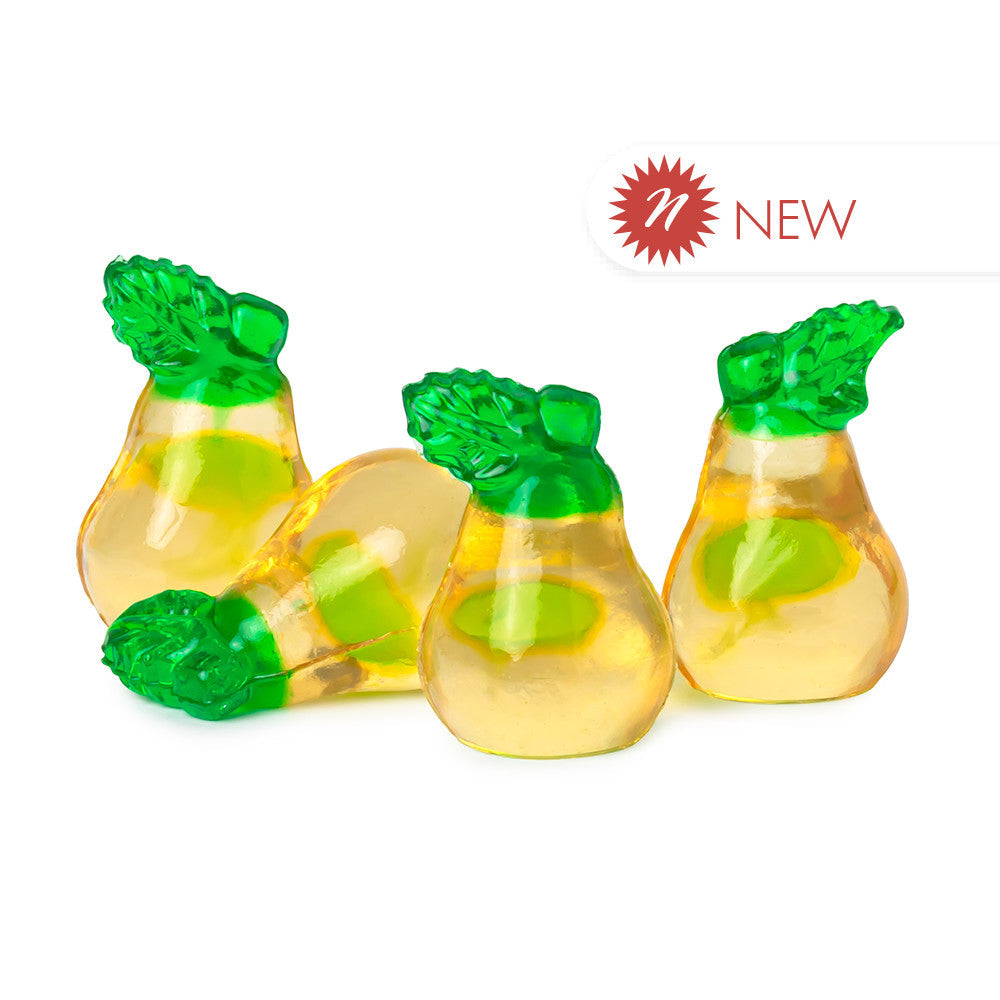 Wholesale Müttenberg Candy 3D Gummy Filled Fruit Pears- Bulk