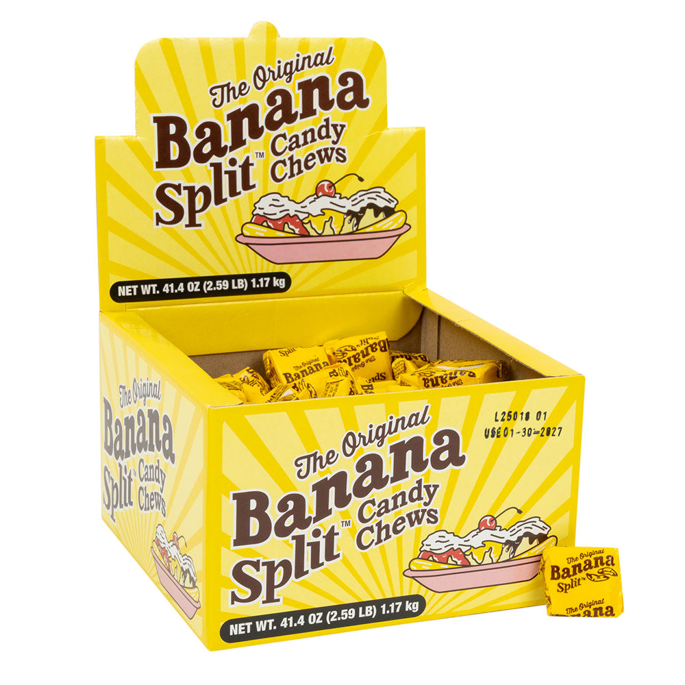 Wholesale The Original Banana Split Candy Chews- Bulk