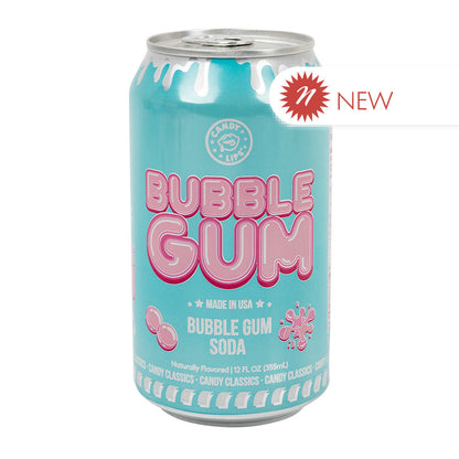Wholesale Candy Lips Bubble Gum Soda 12 Oz Can- Bulk