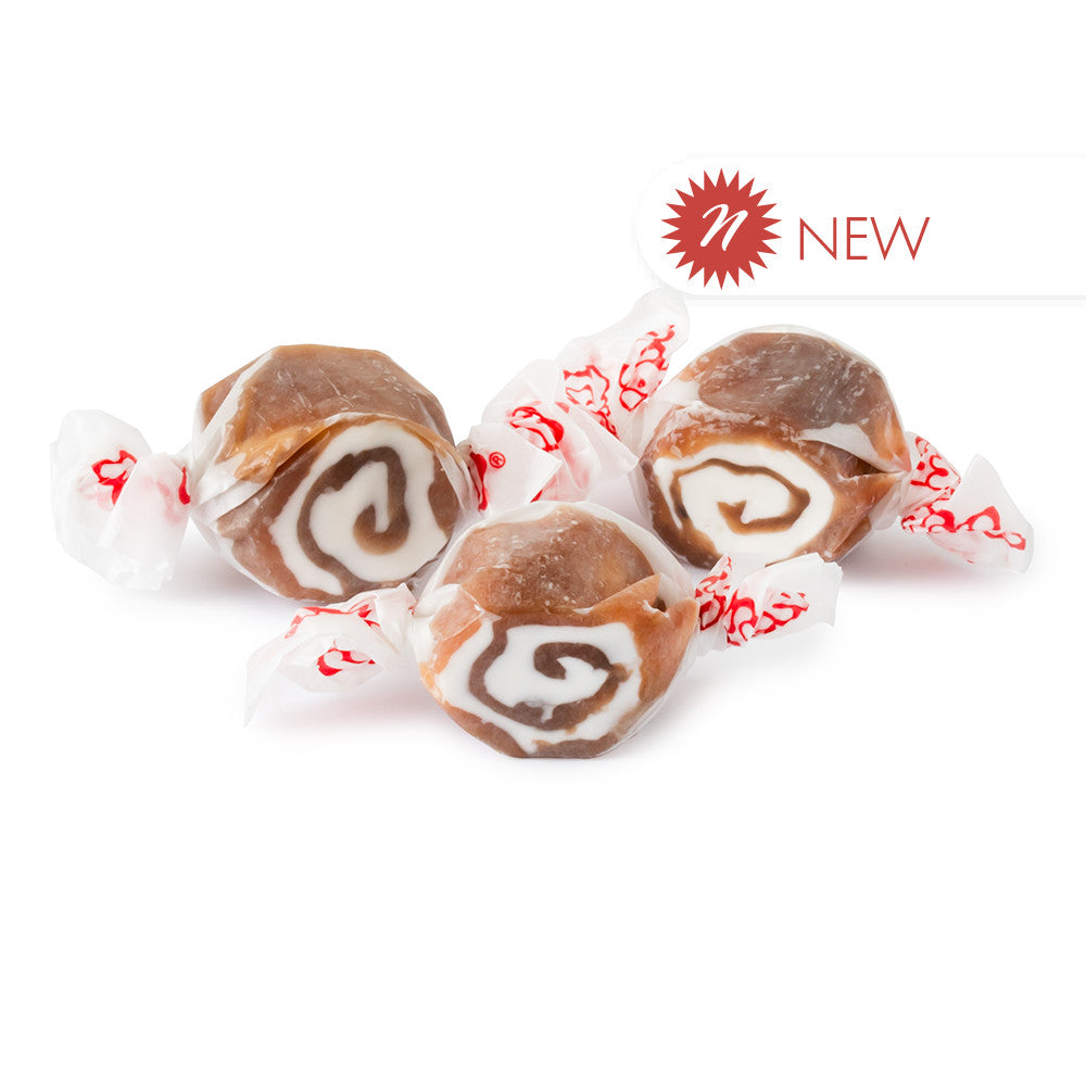 Wholesale Taffy Town Salt Water Taffy Chocolate Sea Salt Caramel Swirl- Bulk