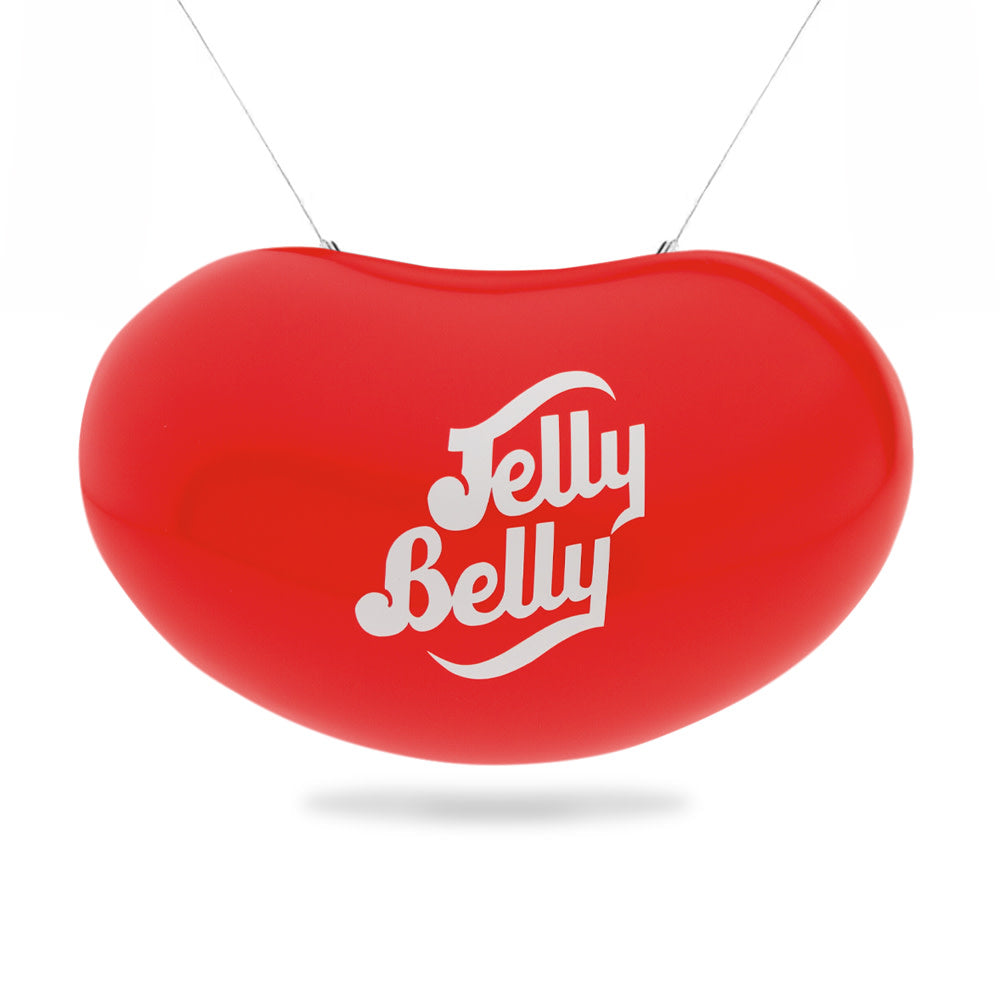 Wholesale Jelly Belly 15” 3D Hanging Bean Red- Bulk