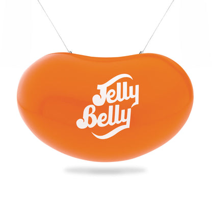 Wholesale Jelly Belly 15” 3D Hanging Bean Orange- Bulk