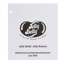 Wholesale Jelly Belly Jelly Beans Nutrition Facts Booklet- Bulk