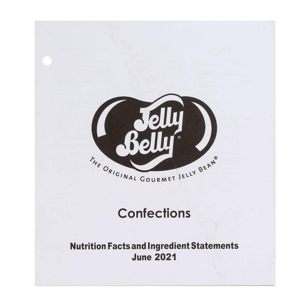 Wholesale Jelly Belly Confections Nutrition Facts Booklet- Bulk
