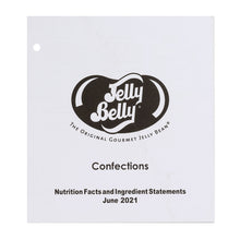 Wholesale Jelly Belly Confections Nutrition Facts Booklet- Bulk