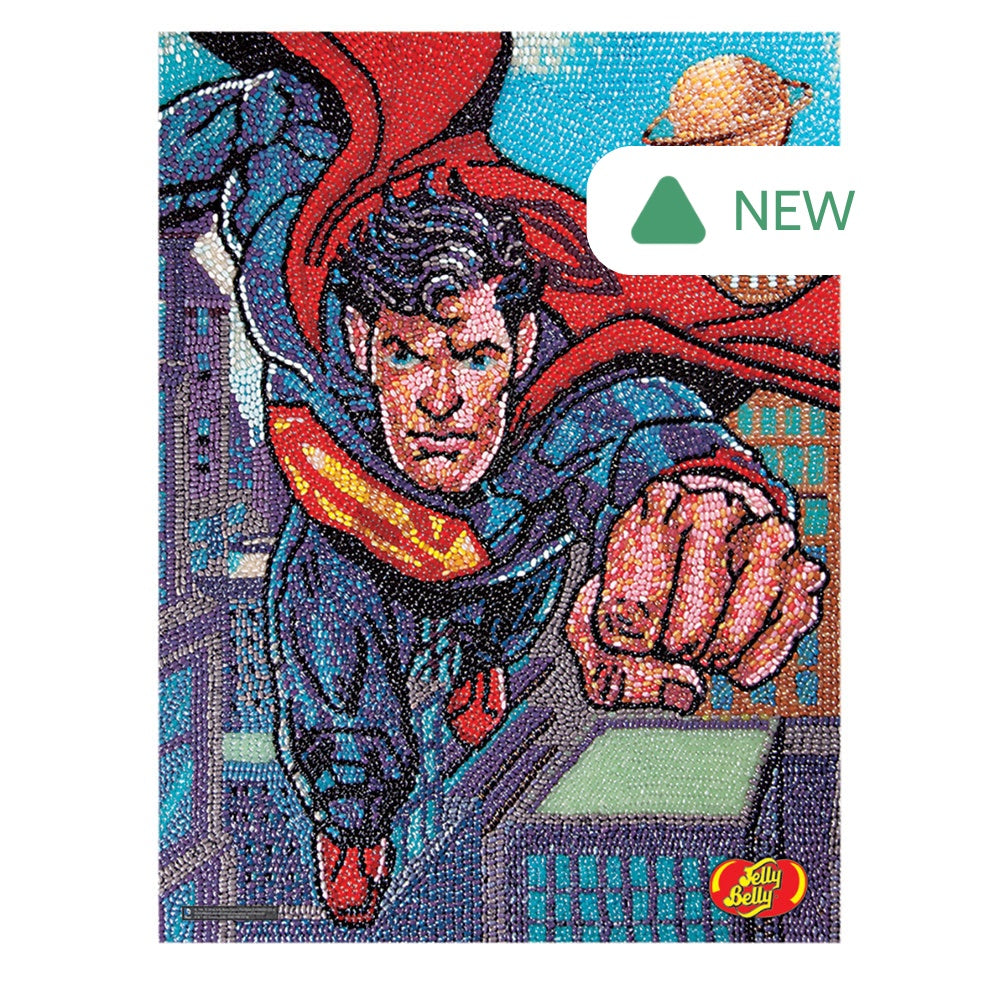 Wholesale Jelly Belly Superman Bean Poster 18X24”- Bulk