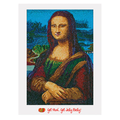Wholesale Jelly Belly Mona Lisa Bean Poster 18X24”- Bulk