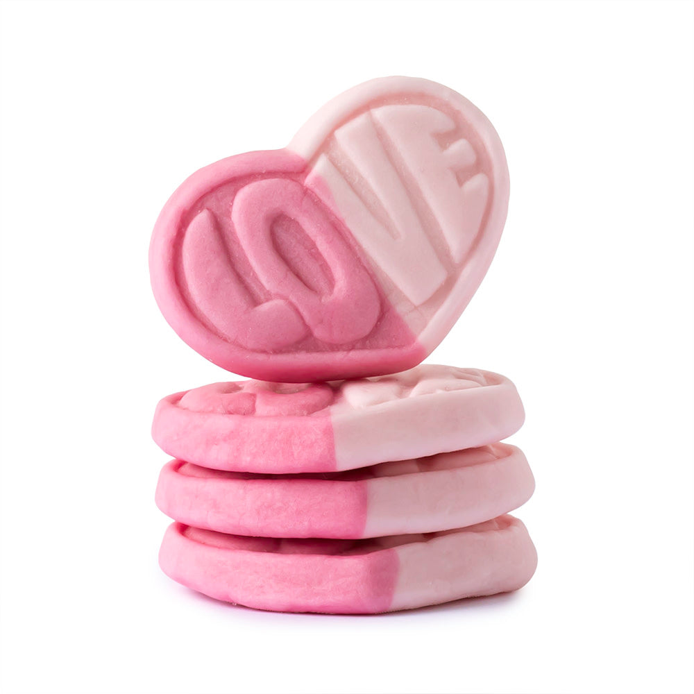 Wholesale Swedish Style Hearts Strawberry Vanilla- Bulk