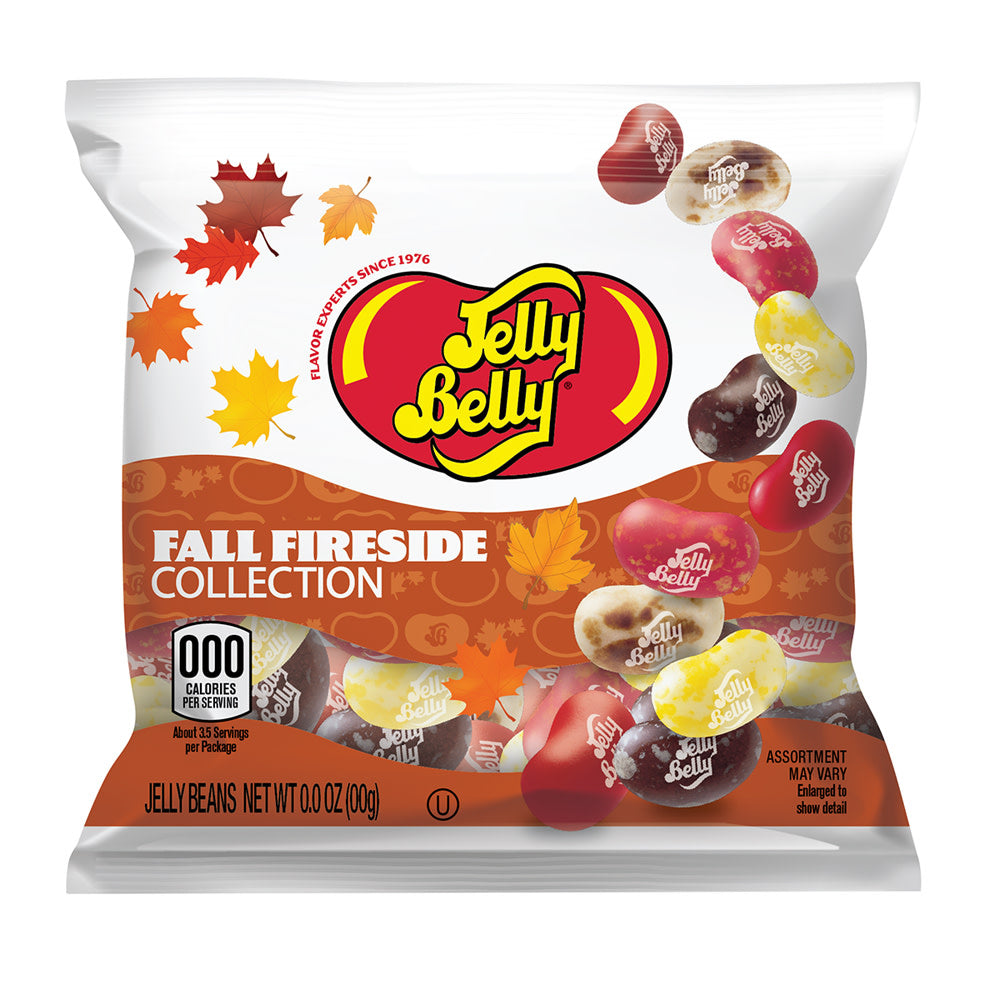 Wholesale Jelly Belly Fall Fireside Mix 3.5 Oz Peg Bag- Bulk