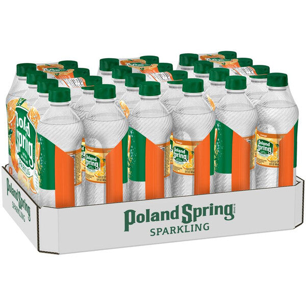 Wholesale Water Sparkling Mandarin Orange Polyethylene_Terephthalate 3/8 Pack- Bulk