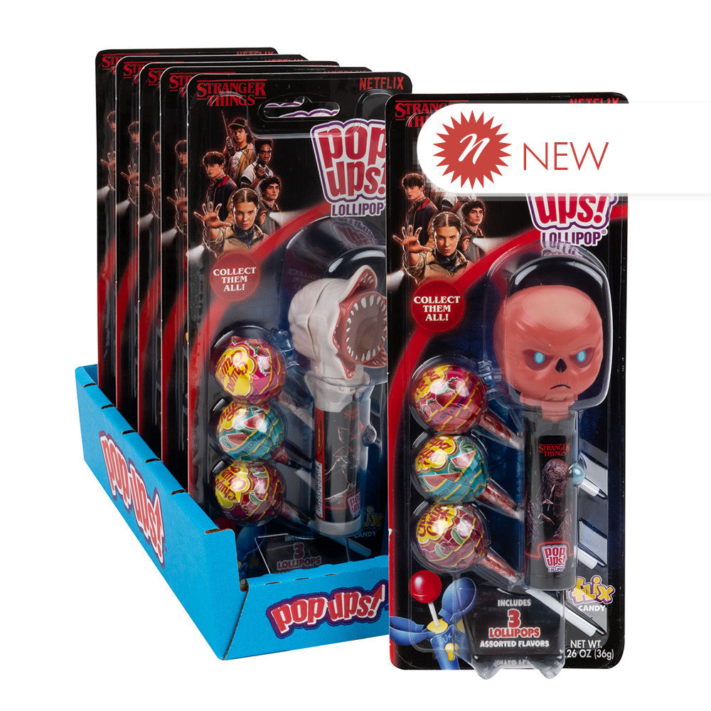 Wholesale Pop Ups! Stranger Things 1.26 Oz Blister Pack- Bulk
