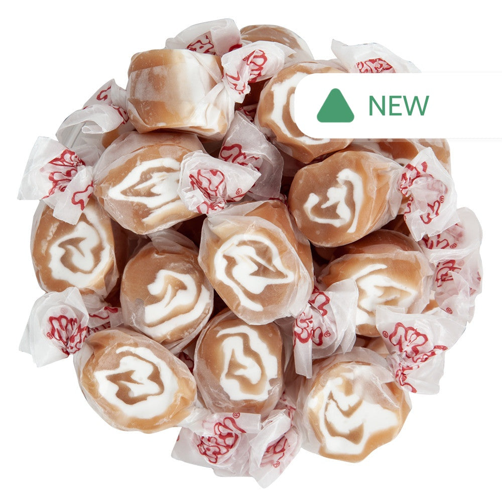 Wholesale Taffy Town - Caramel Swirls Salt Water Taffy - 10Lb- Bulk