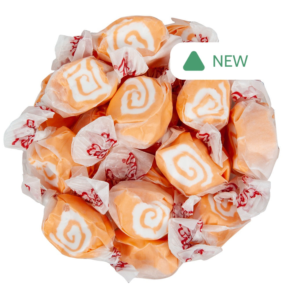 Wholesale Taffy Town Salt Water Taffy Orange Cream- Bulk