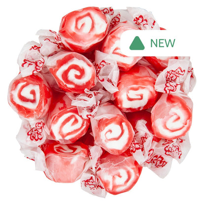 Wholesale Taffy Town Salt Water Taffy Red Licorice Swirls- Bulk