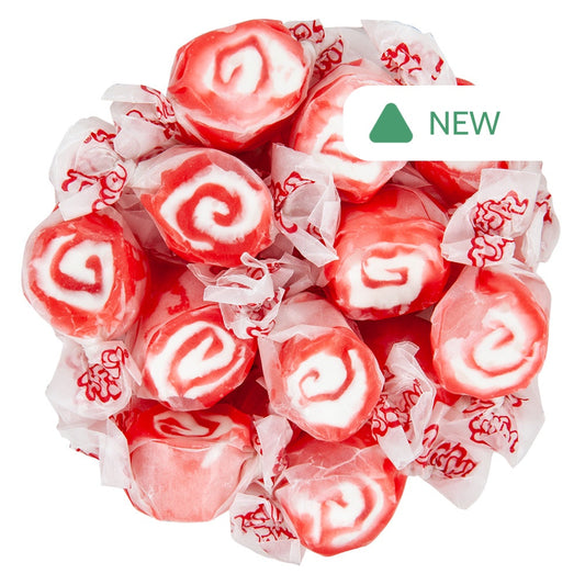 Wholesale Taffy Town Salt Water Taffy Red Licorice Swirls- Bulk