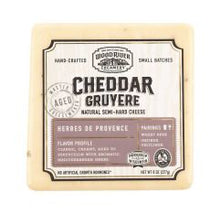 Wholesale Wood River Creamery Herbes De Provence Cheddar Gruyere Cuts 8 Oz- Bulk